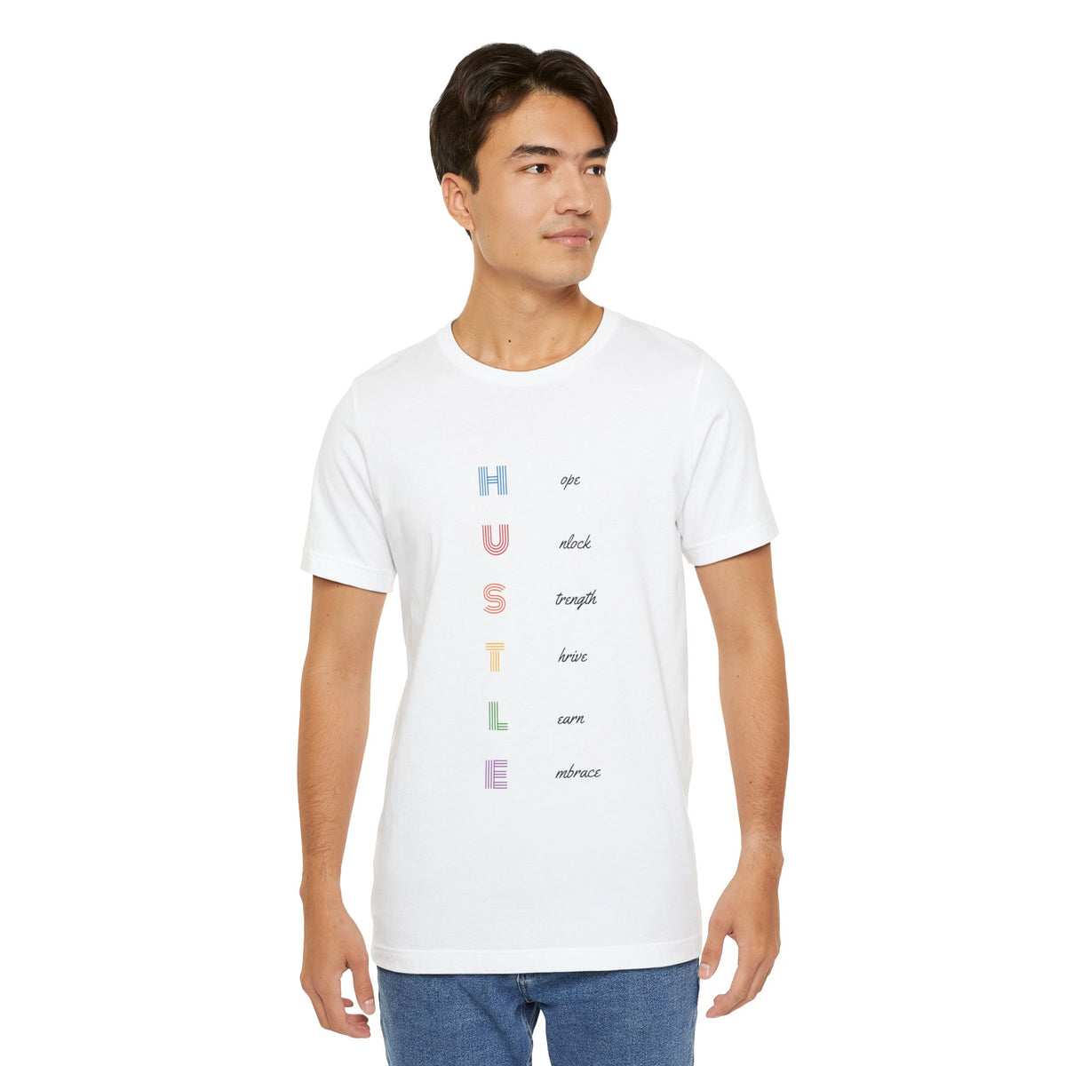 HUSTLE Tee | Motivational Graphic T-Shirt