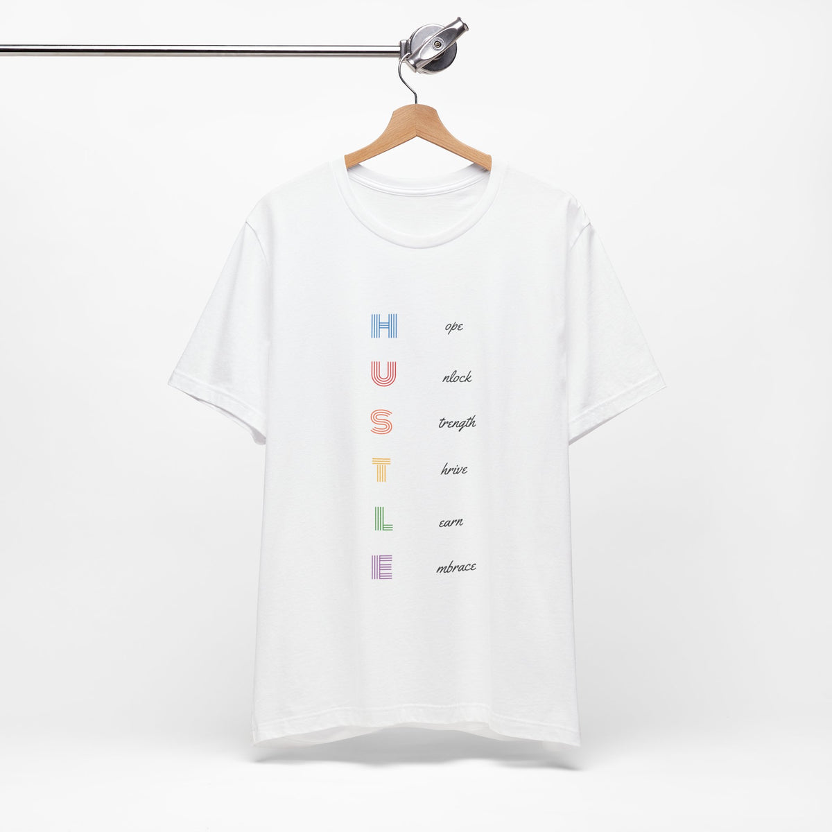 HUSTLE Tee | Motivational Graphic T-Shirt