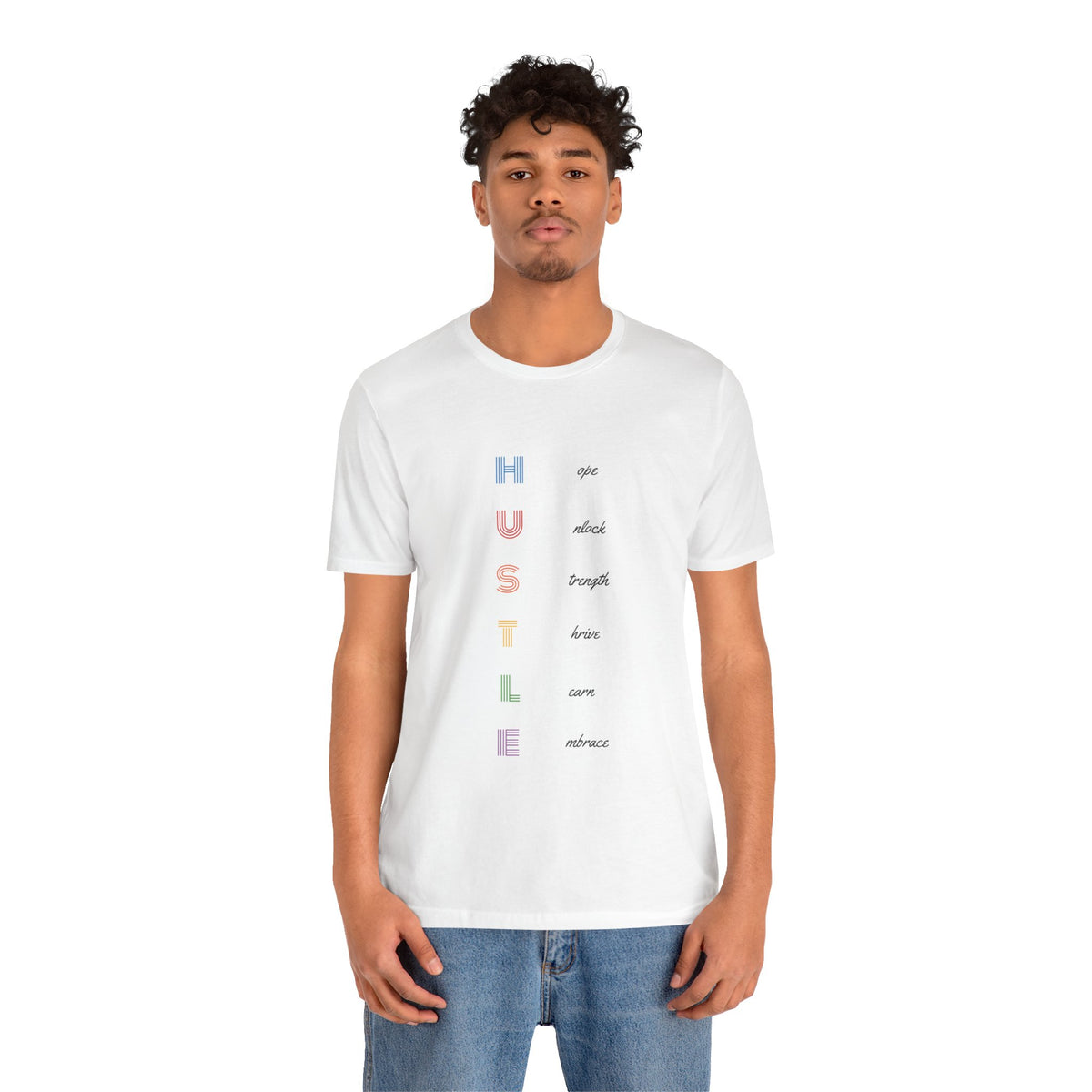 HUSTLE Tee | Motivational Graphic T-Shirt
