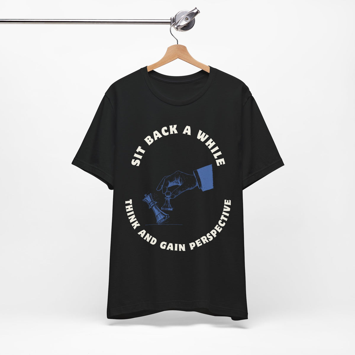 Sit Back a While Tee | Perspective Graphic T-Shirt