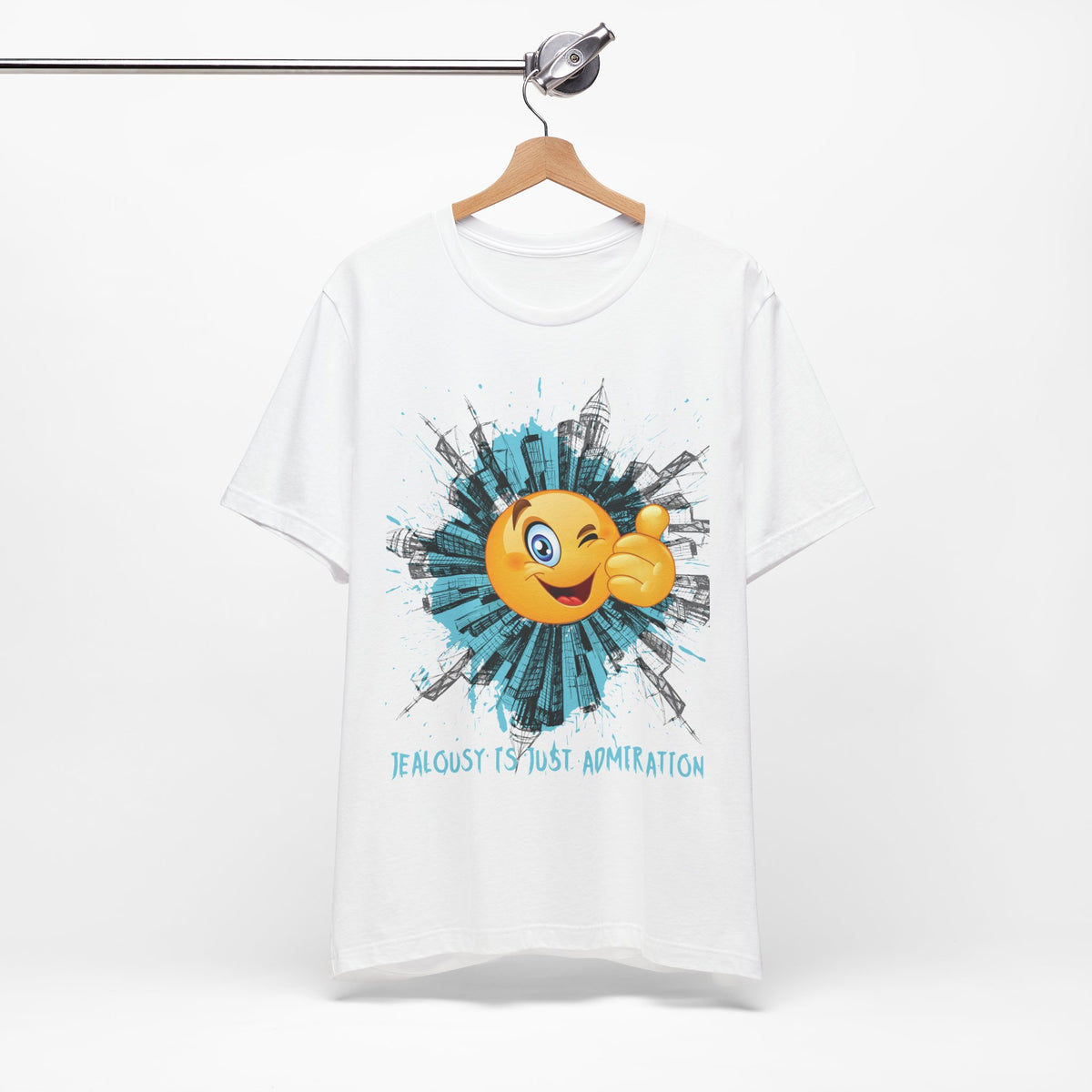 Jealousy Is Just Admiration Tee | Graphic Quote T-Shirt