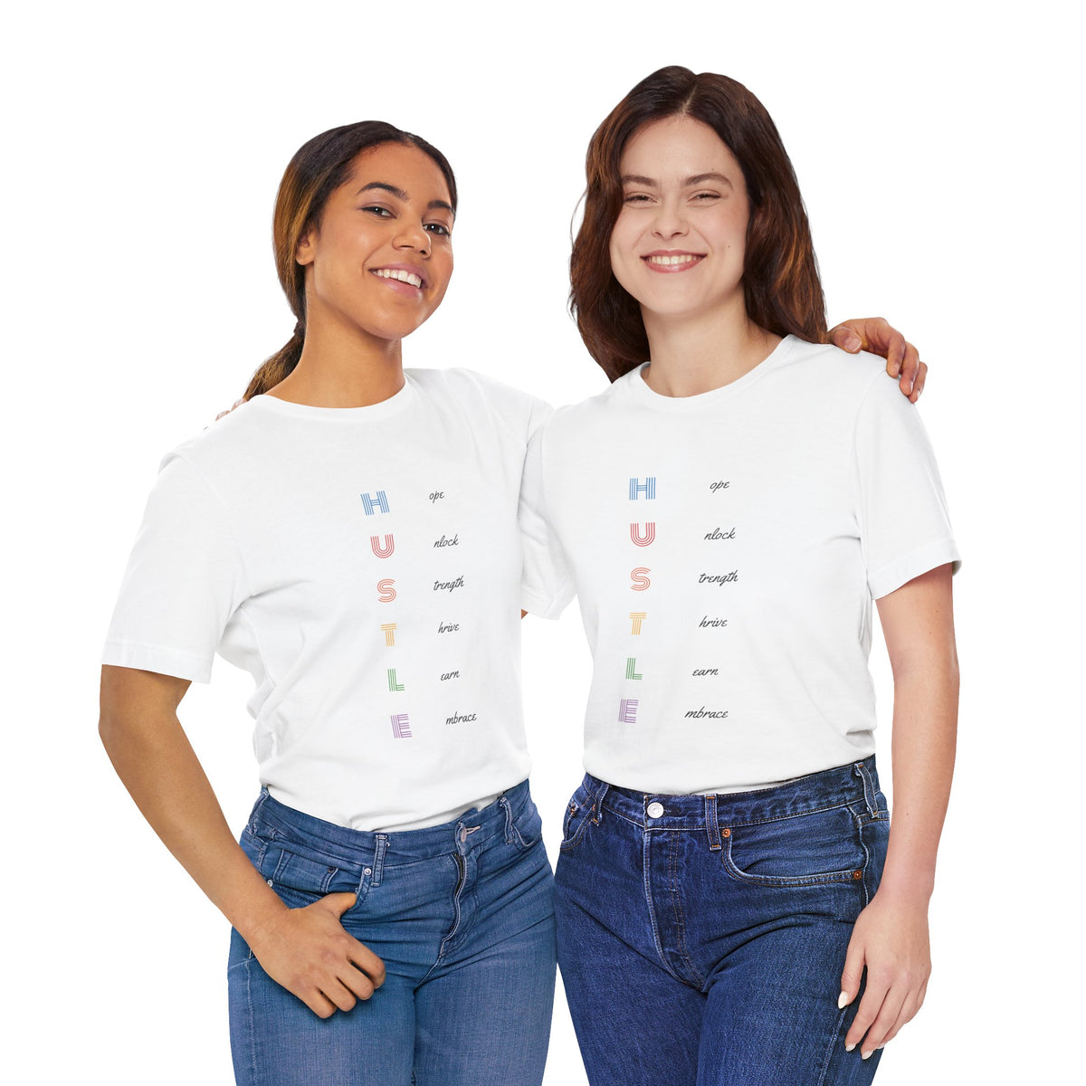 HUSTLE Tee | Motivational Graphic T-Shirt