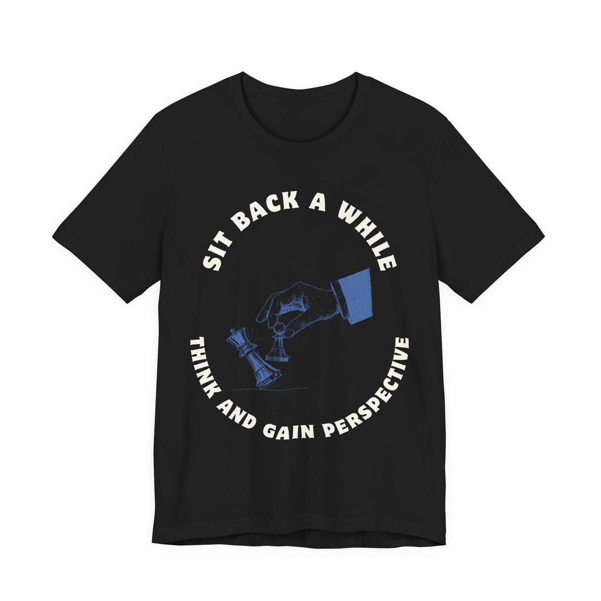 Sit Back a While Tee | Perspective Graphic T-Shirt