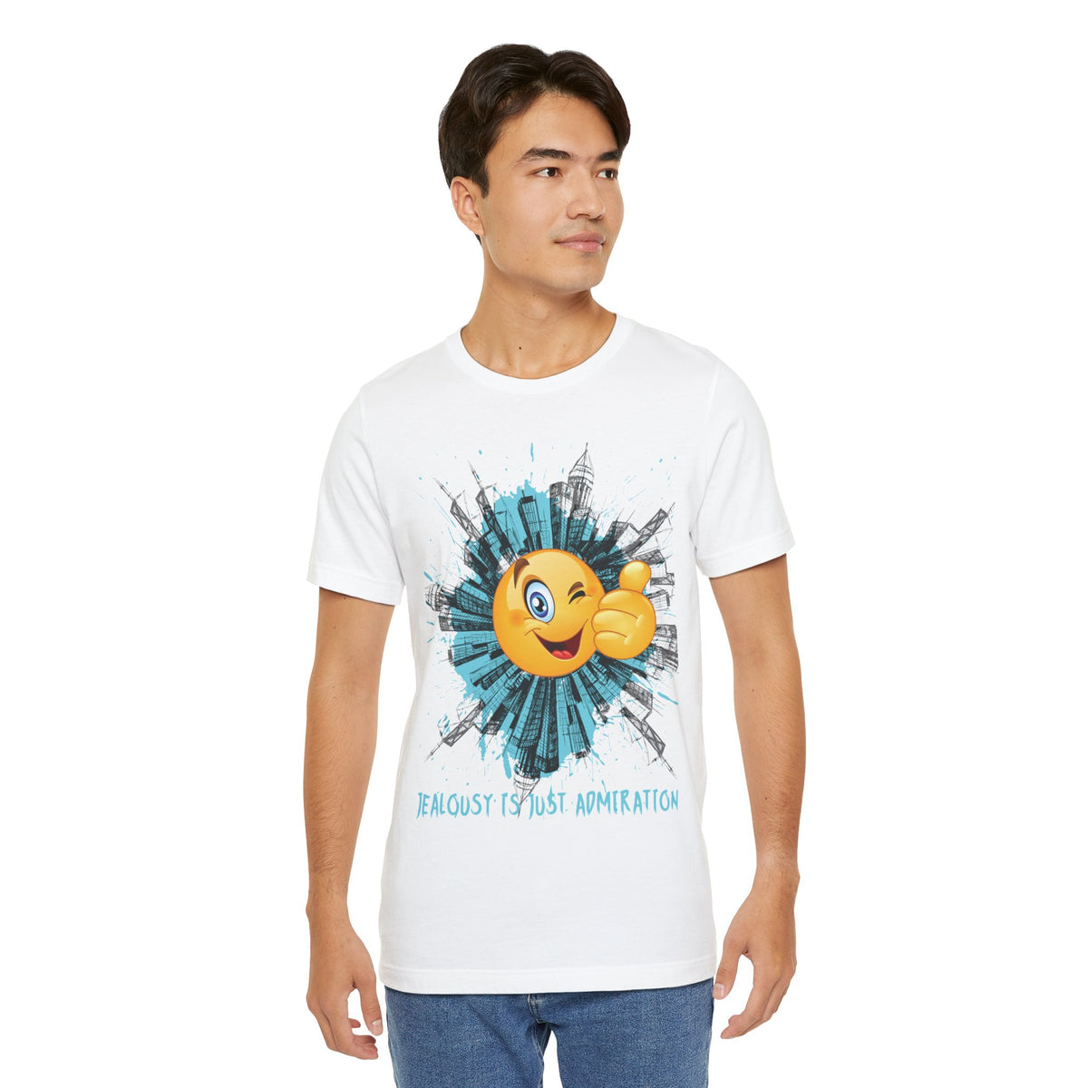 Jealousy Is Just Admiration Tee | Graphic Quote T-Shirt